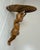 Wood Antique Hand Carved 19th Century Victorian Putti Cherub Wall Shelf Sculpture For Sale - Image 7 of 11