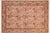 Brass Shabby Chic Floral 1990's Pak-Persian Taupe/Gold Wool Rug - 6'0'' X 9'8'' For Sale - Image 8 of 9