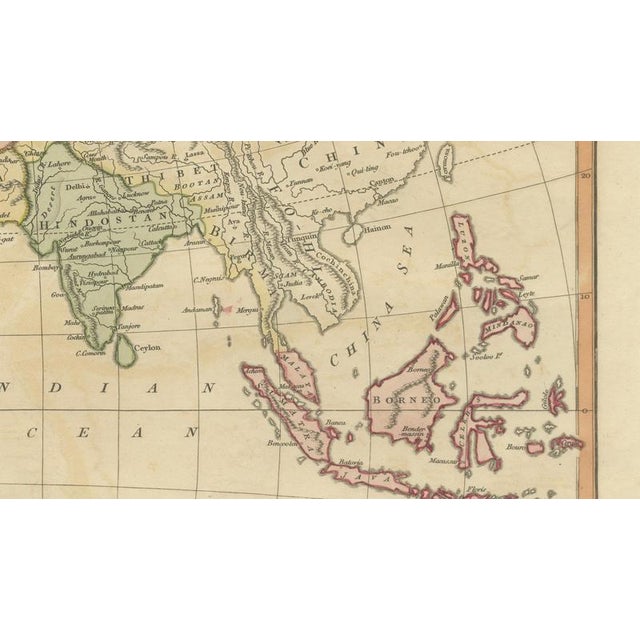 Islamic World Map with Africa, Middle East, India and the Indies from Wilkinson, 1817 For Sale - Image 11 of 15