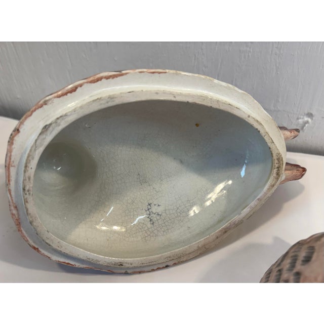 19th Century Staffordshire Hen on Nest Tureen For Sale - Image 10 of 10