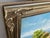 The painting is an original oil on canvas, late 20th-century piece. It features a landscape that has a bright,...