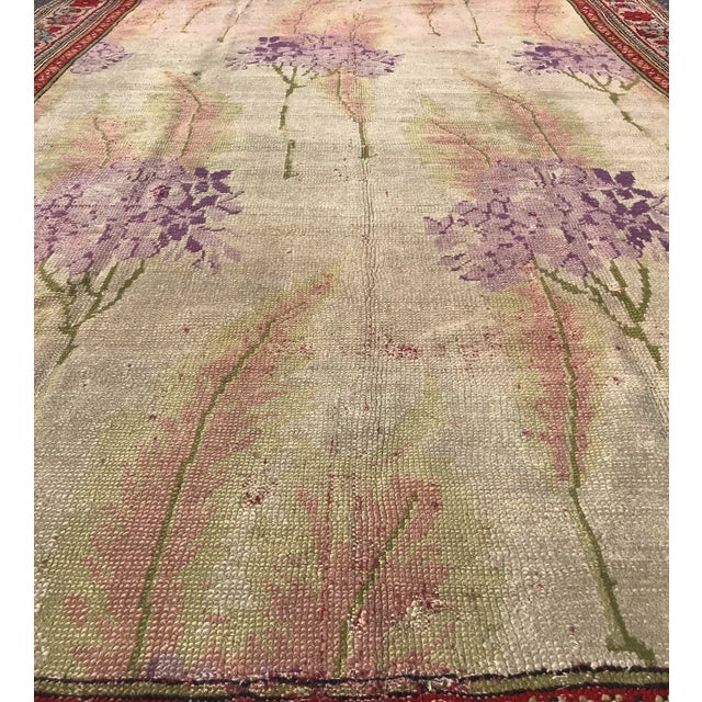 Vintage Design Decorative Turkish Rug- 7′2″ × 10′ For Sale - Image 9 of 13