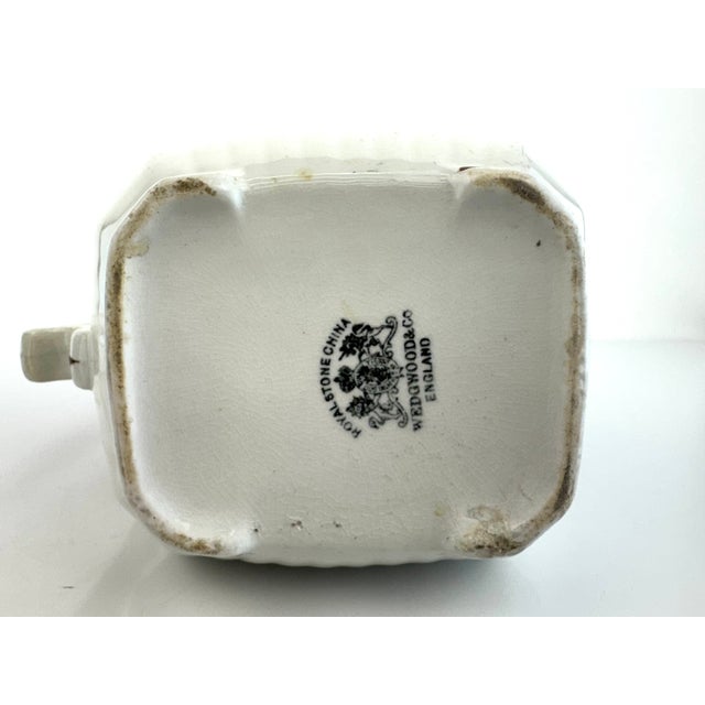Antique English Ironstone Pitchers Set of 2 Wedgwood & Co and Anthony Shaw For Sale - Image 17 of 17