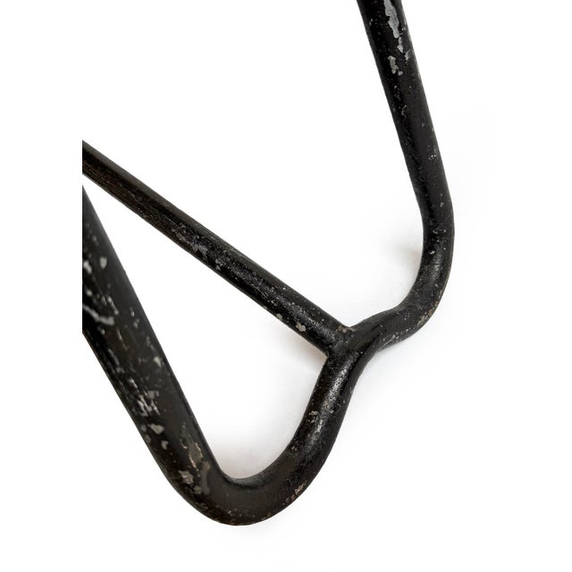 Wood Vintage Wood & Iron School Bench For Sale - Image 7 of 7