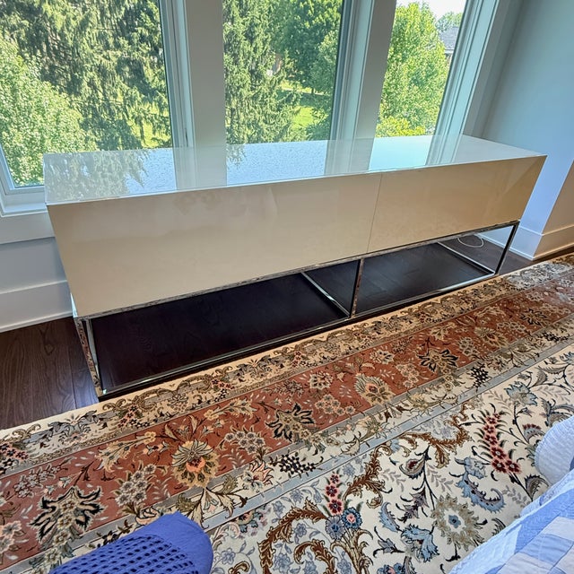Bolier & Co Lacquered Credenza For Sale - Image 9 of 15