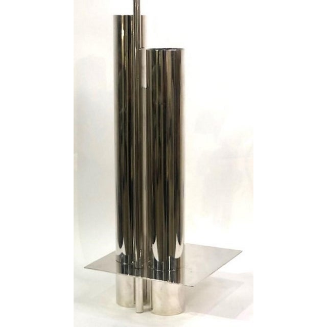 Christofle "Orgues” Silver Vase by Jacques Sitoleux for Christolfe, 1969 For Sale - Image 4 of 7