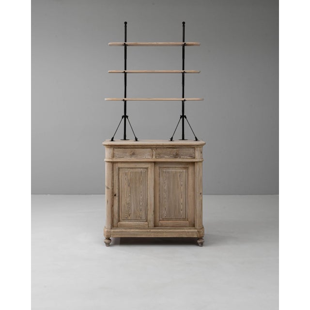 19th Century French Pine Display Cabinet For Sale - Image 17 of 18