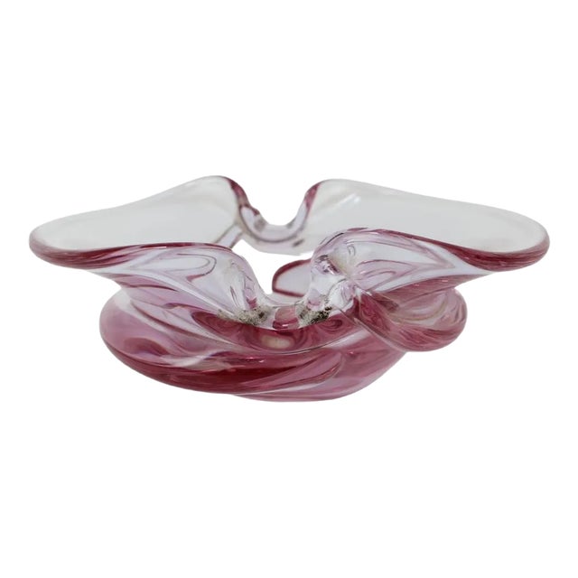 Mid-Centry Ashtray by Zelezno Borske Sklo, 1960s For Sale