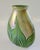 A Vintage Art Nouveaux-Style, Signed Iridescent Thick and Solid "Feather," Vessel/ Vase For Sale - Image 12 of 18