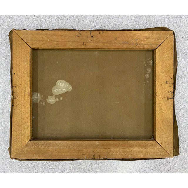 Old Boats in Provence Oil on Canvas Painting by Felix Eugene Bellenot For Sale - Image 12 of 13