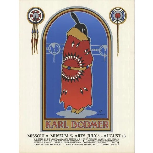 Artist: Monte Dolack Title: Karl Bodmer Year: 1978 Signed: No Medium: Serigraph Paper Size: 25 x 19 inches ( 63.5 x 48.26...
