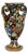 Mid 20th Century French Black Ceramic Mid-Century Modern Vallauris Amphora For Sale