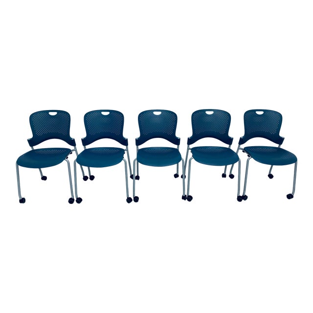 Jeff Weber Caper Stacking Desk Or Office Chairs For Herman Miller Chairish