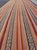 Mid-20th Century Hand-Woven Kilim Runner With Vertical Stripes 4'9 X 17'2 For Sale - Image 4 of 13