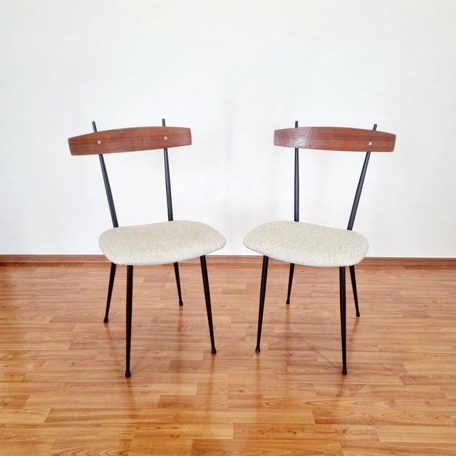Set of Mid-Century Dining Chairs, Italy, 1960s For Sale - Image 6 of 10