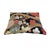 Black Early 20th Century Japanese Silk Obi Accent Pillow For Sale - Image 8 of 17
