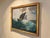 Antique Oil Painting: Sailboats in a Storm An elegant and dynamic example of maritime realism by Franz Müller-Gossen. This...