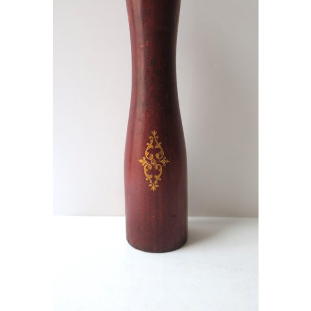 Animal Skin Italian Leather Pepper Mill For Sale - Image 7 of 8