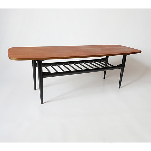 Scandinavian Teak Coffee Table, 1970s For Sale - Image 3 of 14
