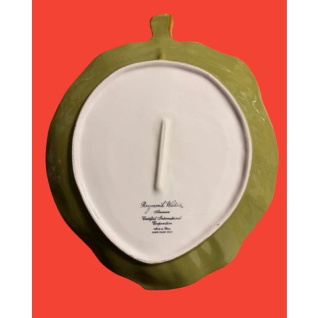 Vintage Banana Leaves Platters by Raymond Waites - Sets of 4 For Sale - Image 10 of 11