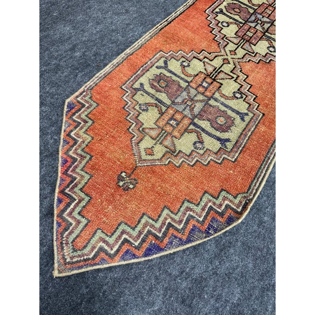 Early 21st Century Turkish Yastik Rug 1'9" x 4'9" For Sale - Image 5 of 5