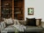 Abstract “Serenity Pines" Green Abstract Art in Vintage Frame, Transitional Living Room Art by JTS For Sale - Image 3 of 11