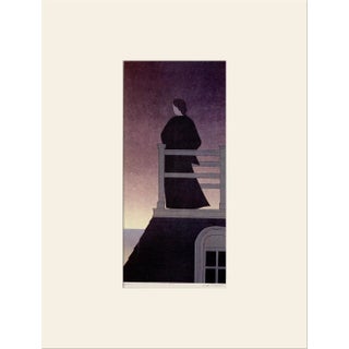 "Dawn (1975)" Vintage Offset Lithograph After Will Barnet For Sale
