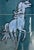 Tiles Horse Under the Moon Mid-Century, France, 1970s For Sale - Image 3 of 7