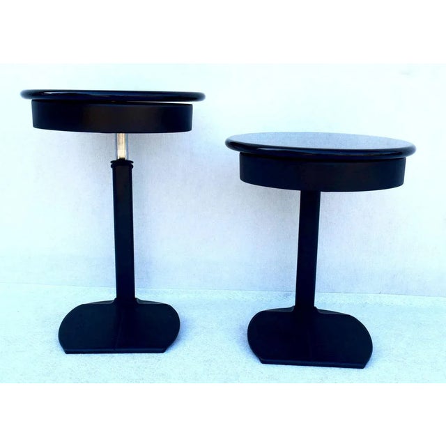 1980s Italian Servese Nightstands by Studio Kairos for B&B Italia, 1980, Set of 2 For Sale - Image 5 of 12