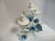 Vintage Italian Tole Floral Candleholder For Sale - Image 6 of 9