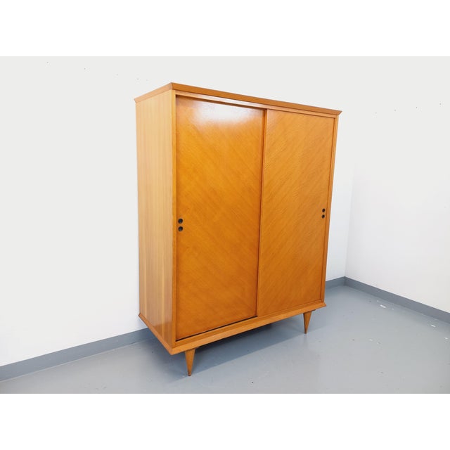 Vintage Wardrobe in Oak, 1960s For Sale - Image 16 of 16