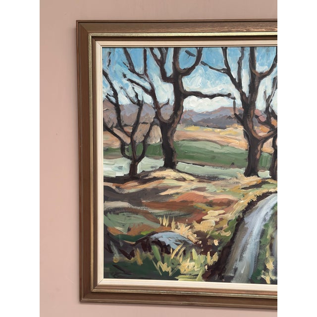 Falk‑Åke, Lövsta Enhörna, 1974, Oil on Panel, Framed For Sale - Image 9 of 18
