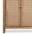 Mid-Century Modern Rattan Cane Door Sideboard For Sale - Image 3 of 4