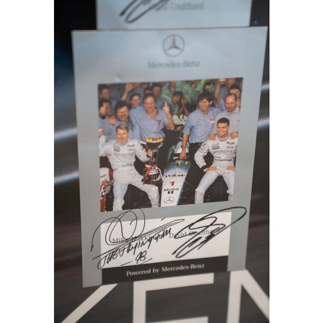 West McLaren Mercedes FIA Formula 1 Poster, 1998 For Sale - Image 4 of 14