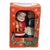 Vintage Mommy Kissing Santa Plastic Figures With Box - Set of 2 For Sale