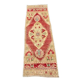 Turkish Yastik Rug 1'7" x 4'3" For Sale
