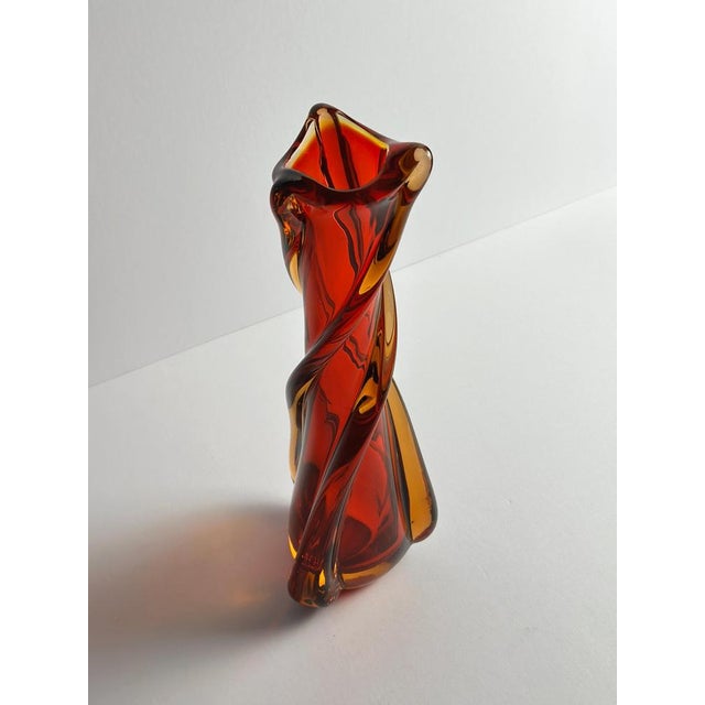 Mid-Century Modern Murano Vase by Galliano Ferro, 1960s For Sale - Image 3 of 10