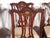 Set of 8 Maitland Smith Mahogany Chinese Chippendale Medallion Dining Chairs For Sale In South Bend - Image 6 of 16