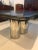 Black Granite and Chrome Dining Table For Sale In New York - Image 6 of 10