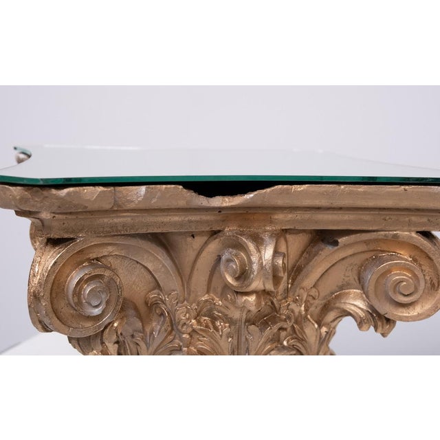 Corinthian Capital Side Tables, 1970s, Set of 2 For Sale - Image 6 of 8