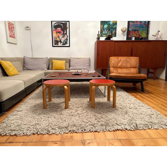 NE60 Stools attributed to Alvar Aalto for Artek, Finland, 1980s, Set of 2 For Sale - Image 15 of 18