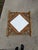 Vintage Bamboo & Rattan Leaf Motif Wall Mirror For Sale - Image 9 of 11