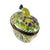 1980s Limoges France Peint Main Fruit Basket Trinket Box . Hand Painted . Pineapple Finial . Signed Cs For Sale In Atlanta - Image 6 of 13
