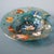 Late 19th Century Moser Turquoise Blue Glass Enameled Butterfly Bowl For Sale - Image 14 of 17