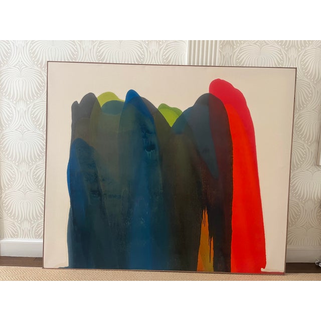 “Huff” by Marcel Rozek (2022, Oil on Canvas) | Chairish
