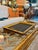 Vintage Scorched Bamboo and Woven Rattan Serving Tray For Sale - Image 12 of 12