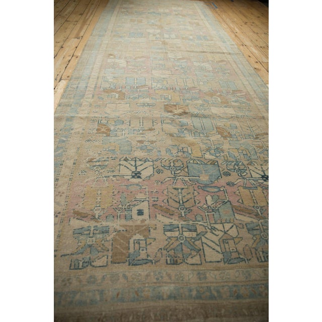 1950s Vintage Distressed Northwest Persian Rug Runner For Sale - Image 11 of 15