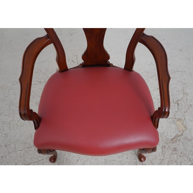 Brown Set of 12 John Widdicomb Mahogany Dining Chairs For Sale - Image 8 of 18