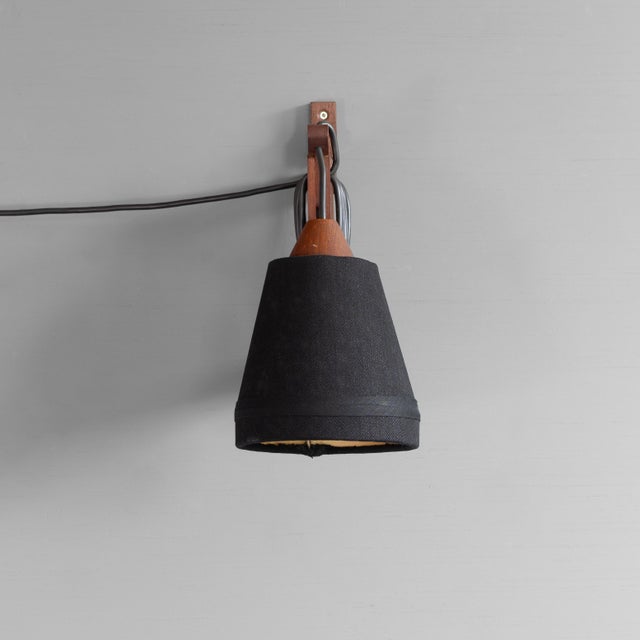 Vintage Extendable Teak Wall Light, 1960s For Sale - Image 9 of 10