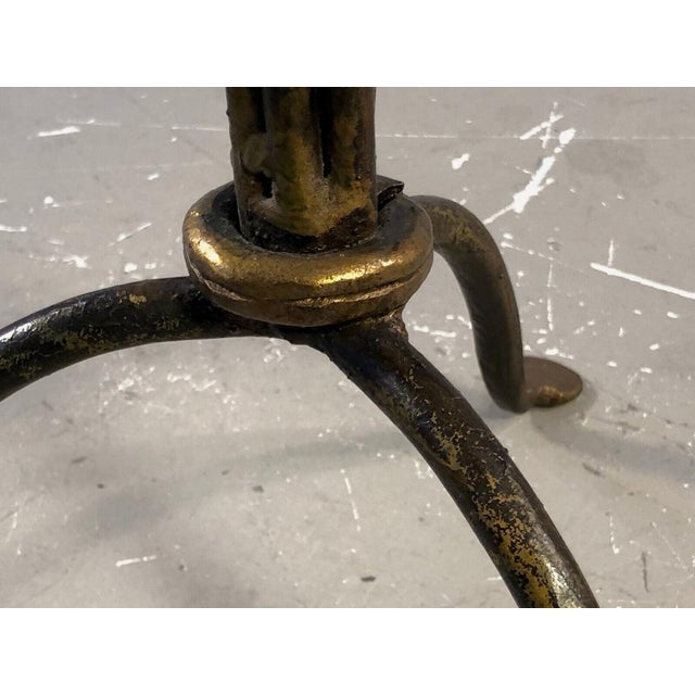 Vintage French Brutalist Candleholder, 1990 For Sale - Image 12 of 18